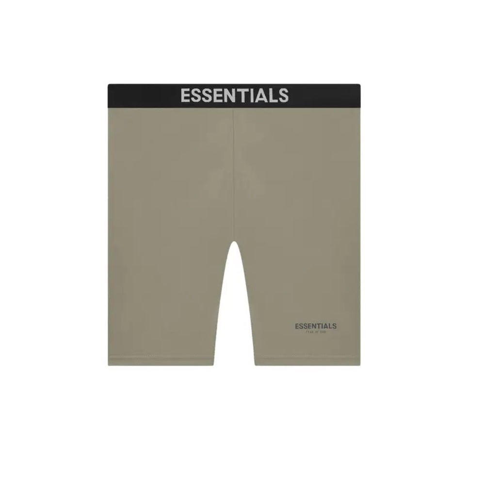 Fear of God Essentials Athletic Biker Short in Pistachio Size XS